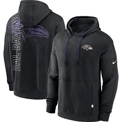 Nike Men's Baltimore Ravens Long Sleeve Black Pullover Hoodie