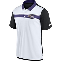 Nike Men's Baltimore Ravens Rewind Purple/White Polo