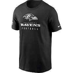 Nike Men's Baltimore Ravens Sideline Team Issue Black T-Shirt
