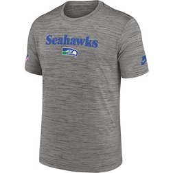 Nike Men's Seattle Seahawks 2023 Sideline Alt Dark Grey Heather Velocity T-Shirt