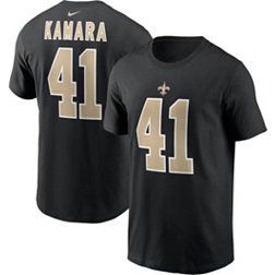 Nike Men's New Orleans Saints Alvin Kamara #41 Black T-Shirt