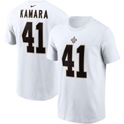 Nike Men's New Orleans Saints Alvin Kamara #41 White T-Shirt