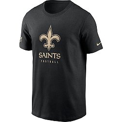Nike Men's New Orleans Saints Sideline Team Issue Black T-Shirt