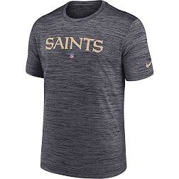 Nike Men's New Orleans Saints Sideline Velocity Black T-Shirt