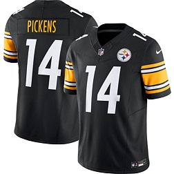 Nike Men's Pittsburgh Steelers George Pickens #14 Black Vapor Limited Jersey