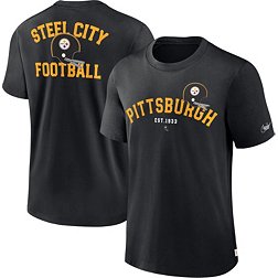Nike Men's Pittsburgh Steelers Rewind Black T-Shirt