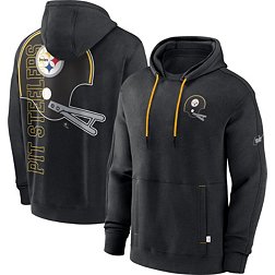 Nike Men's Pittsburgh Steelers Long Sleeve Black Pullover Hoodie
