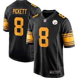 Nike Men's Pittsburgh Steelers Kenny Pickett #8 Alternate Black Game Jersey