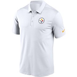 Nike Men's Pittsburgh Steelers Franchise White Polo