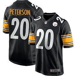 Nike Men's Pittsburgh Steelers Patrick Peterson #20 Black Game Jersey