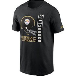 Nike Men's Pittsburgh Steelers Rewind Essential Black T-Shirt