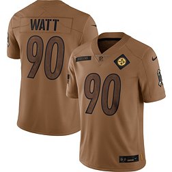 Nike Men's Pittsburgh Steelers T.J. Watt #90 2023 Salute to Service Limited Jersey