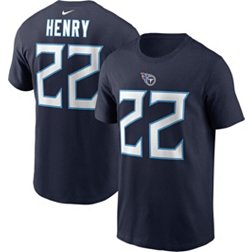 Nike Men's Tennessee Titans Derrick Henry #22 Navy T-Shirt
