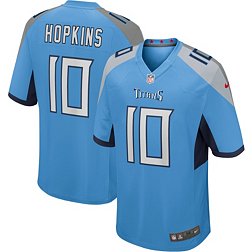 Nike Men's Tennessee Titans DeAndre Hopkins #10 Alternate Blue Game Jersey