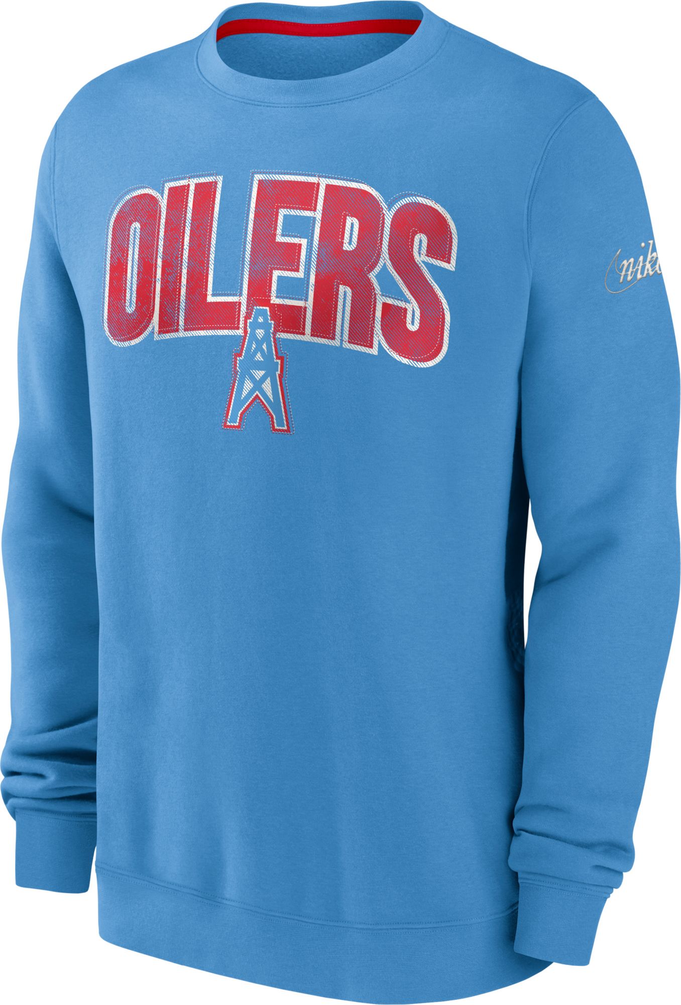 New Era Tennessee Titans Oilers Pinstripe T-Shirt / 2X-Large