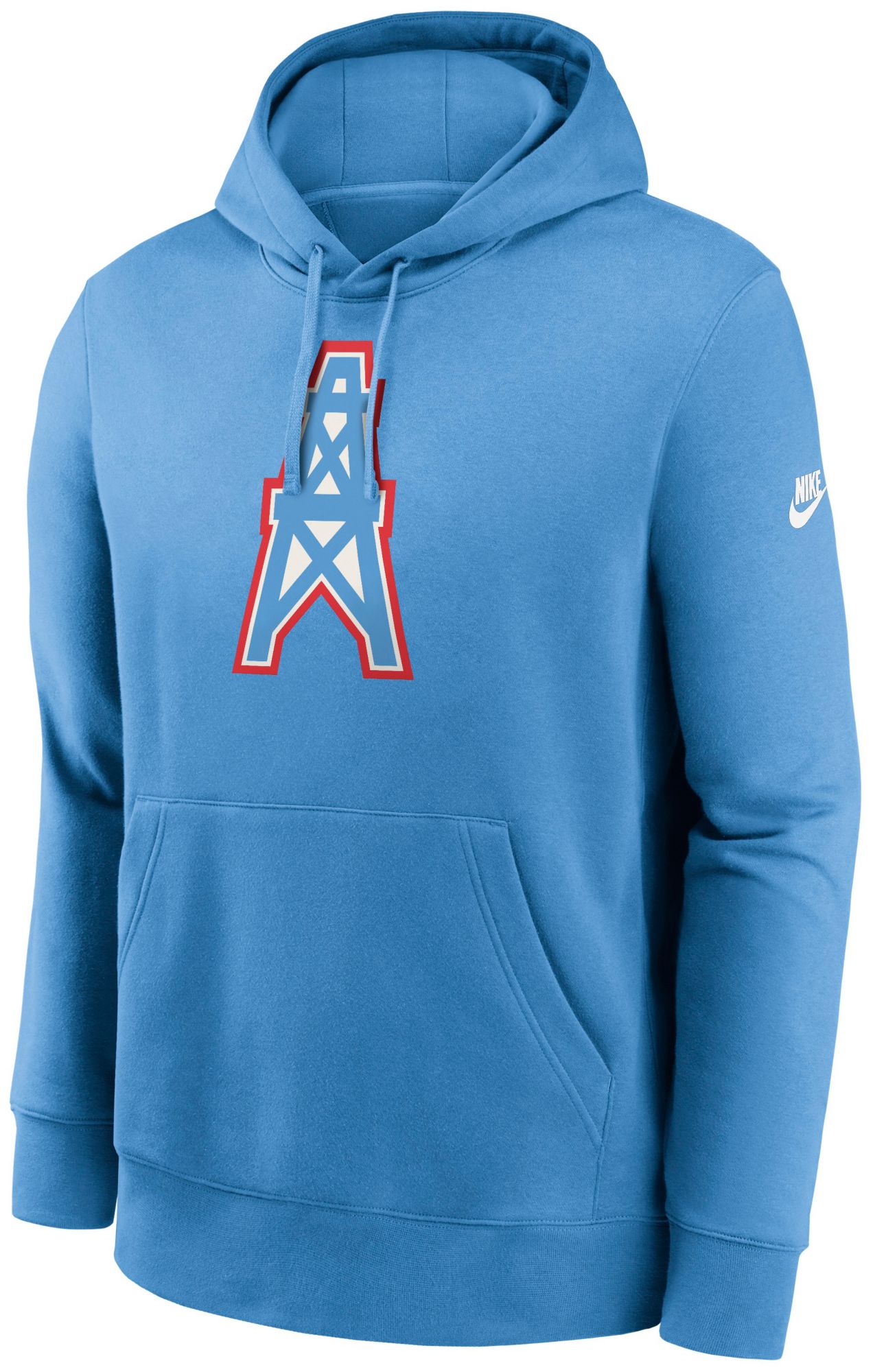 Nike Men's Tennessee Titans Rewind Club Coast Pullover Hoodie