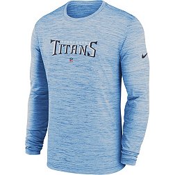 Nike Men's Tennessee Titans Sideline Velocity Blue Long Sleeve T-Shirt