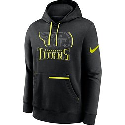 Nike Men's Tennessee Titans 2023 Volt Black Pullover Hoodie