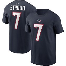 Nike Men's Houston Texans C.J. Stroud Navy T-Shirt