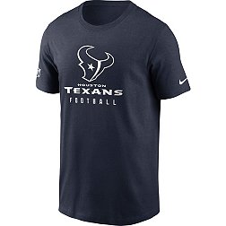 Nike Men's Houston Texans Sideline Team Issue Navy T-Shirt