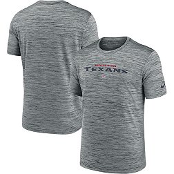 Nike Men's Houston Texans Sideline Velocity Grey T-Shirt