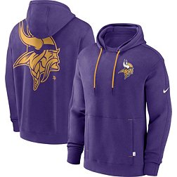 Nike Men's Minnesota Vikings Long Sleeve Purple Pullover Hoodie