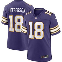 Nike Men's Minnesota Vikings Justin Jefferson #18 Alternate Purple Game Jersey