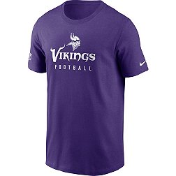 Nike Men's Minnesota Vikings Sideline Team Issue Purple T-Shirt