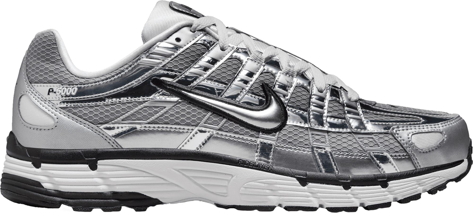 Metallic Silver/White