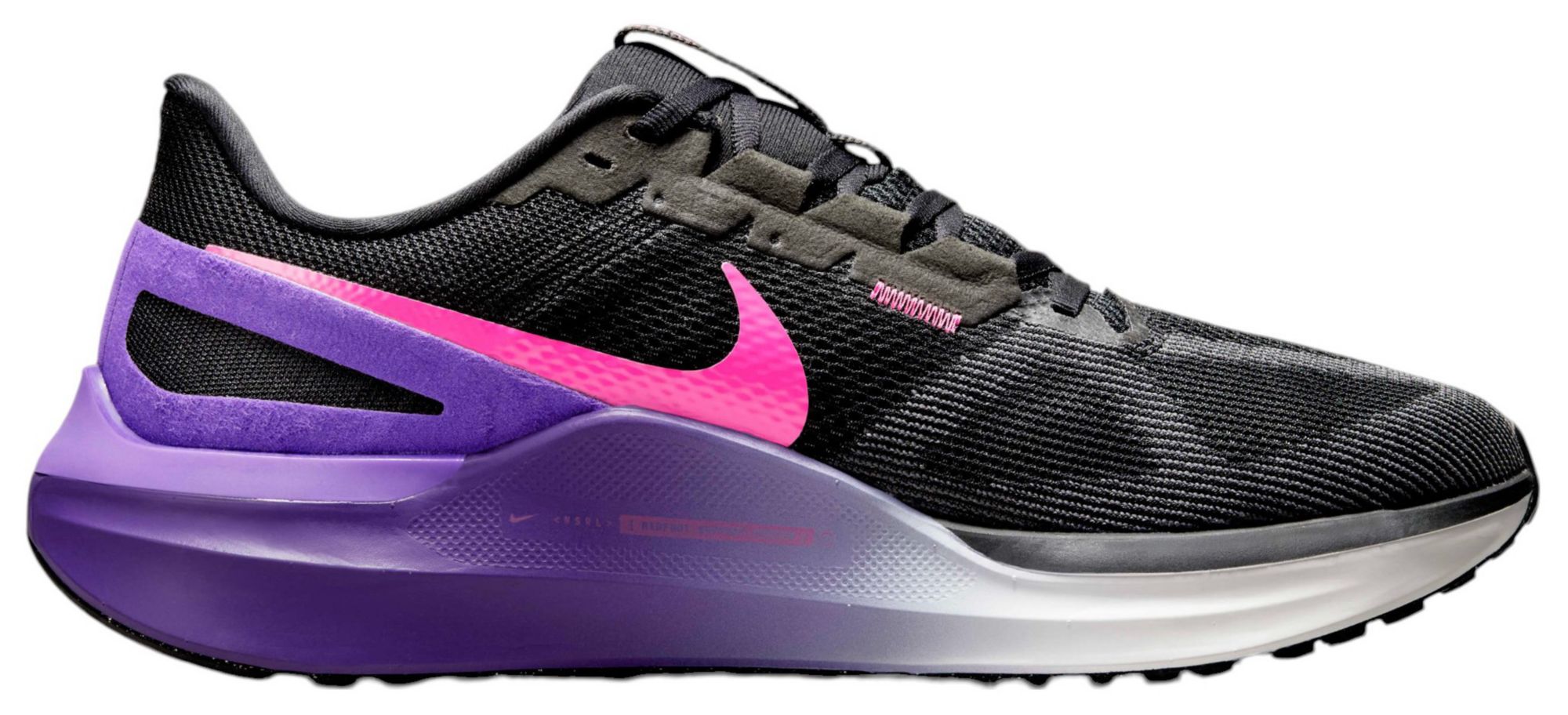 Black/Laser Fuchsia