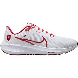  Nike Pegasus 40 SE Men's Road Running Shoes (FJ1051-100,  White/Pale Ivory/Rush Fuchsia/Multi-Color) Size 6