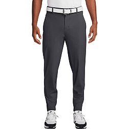 LUSHENUNI Men's Golf Pants Stretch Slim Fit Dress Pants Winter Lightweight  Quick Dry Casual Work Pants with Pockets Grey 38