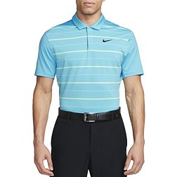 Nike Men's Dri-FIT Tiger Woods Striped Golf polo
