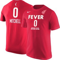 Nike Adult Indiana Fever Kelsey Mitchell #0 Red T-Shirt