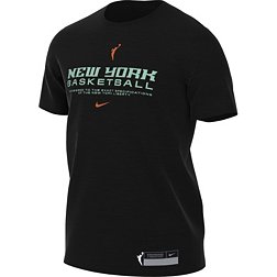 Nike Adult New York Liberty Black Performance Cotton T-Shirt