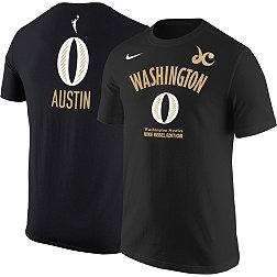 Nike Adult Washington Mystics Shakira Austin #0 Black T-Shirt
