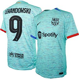 Nike Adult FC Barcelona Robert Lewandowski #9 Third Replica Jersey