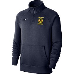 Nike Club America 2023 Logo Navy Quarter-Zip Pullover Shirt
