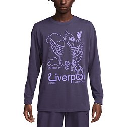 Nike Adult Liverpool FC 2023 MAX90 Black T-Shirt