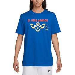 Nike Club America 2023 Wordmark Blue T-Shirt