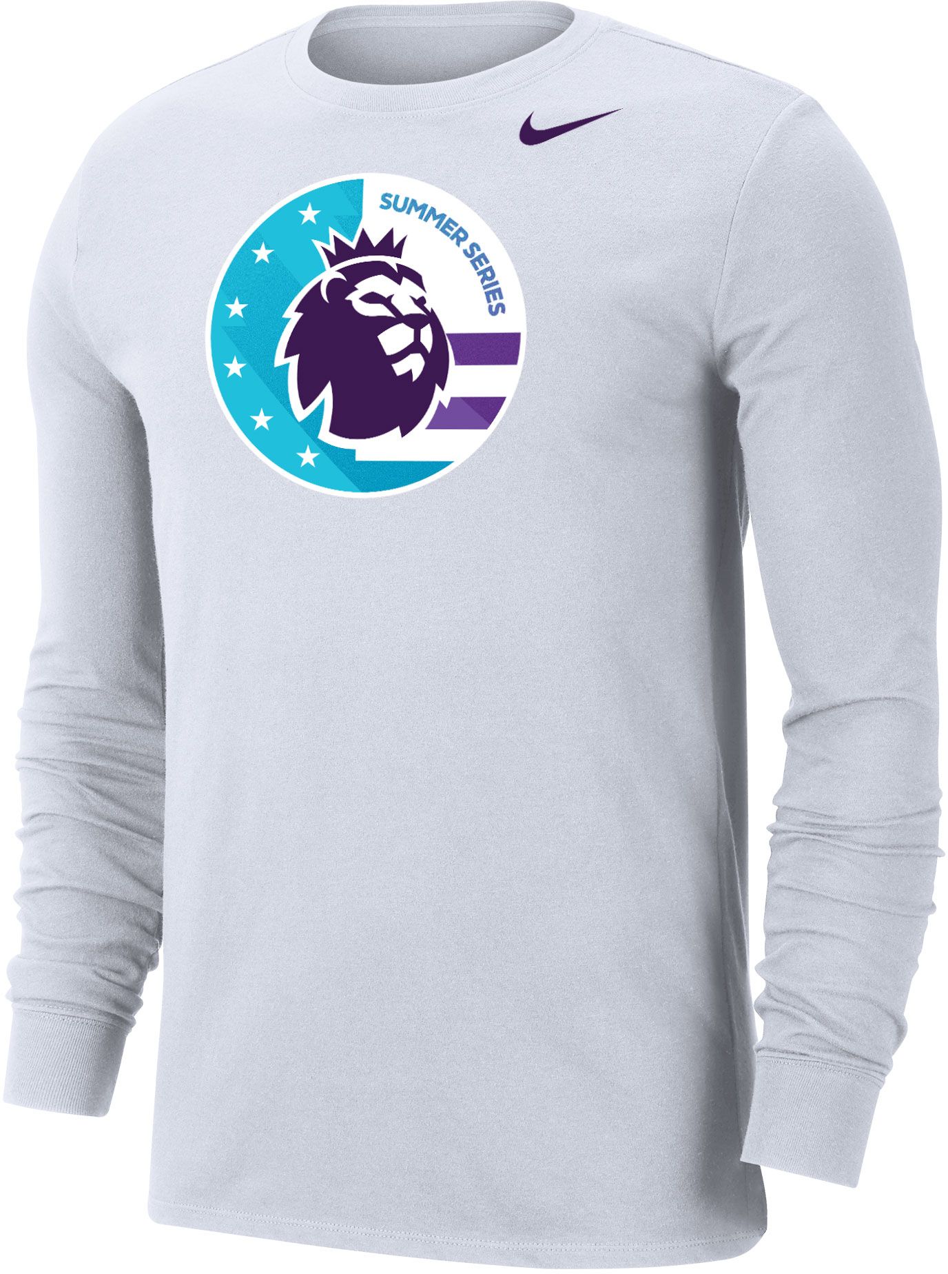 Nike Adult Premier League White Long Sleeve Shirt