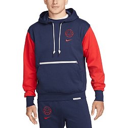 Nike Paris Saint-Germain 2023 Logo Navy Pullover Hoodie