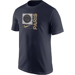 Nike Paris Saint-Germain 2023 Logo Navy T-Shirt
