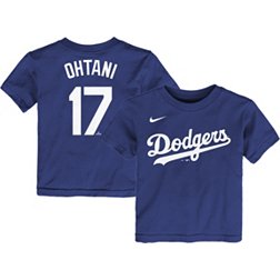 Nike Toddler Los Angeles Dodgers Shohei Ohtani #17 Blue T-Shirt