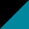 Black/Teal Nebula/White