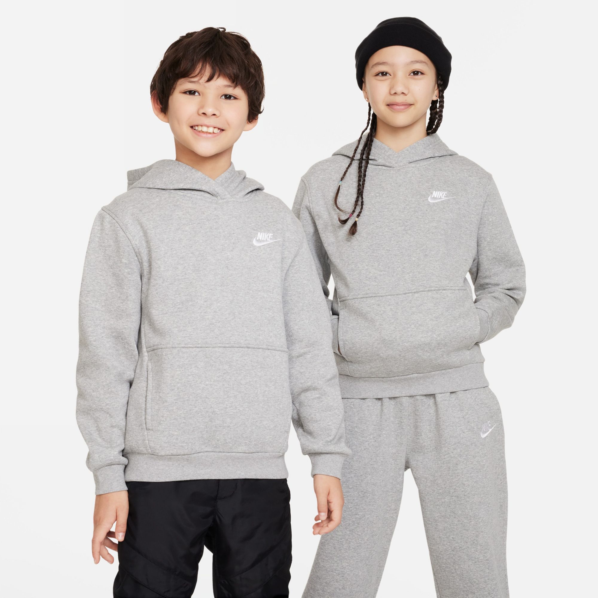 Dk Grey Heather/White