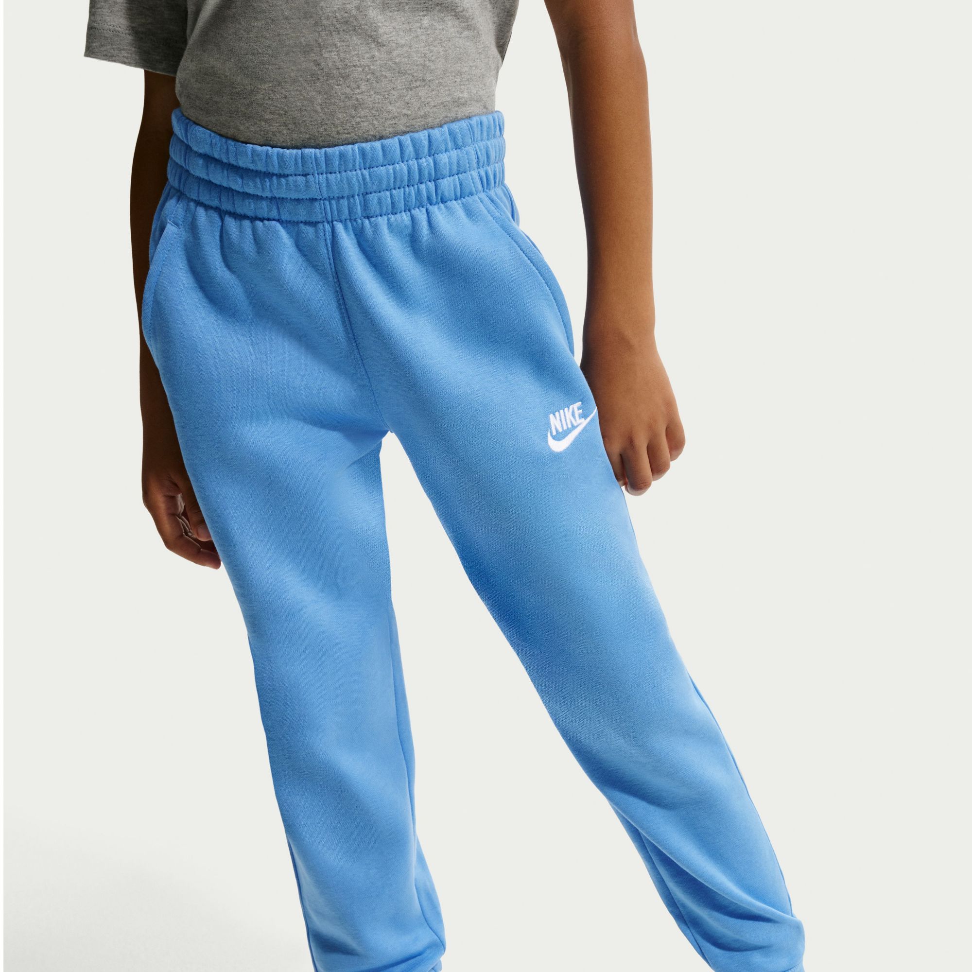 Nike Kids' Fit Sportswear Club Fleece Joggers University Blue/White thumbnail