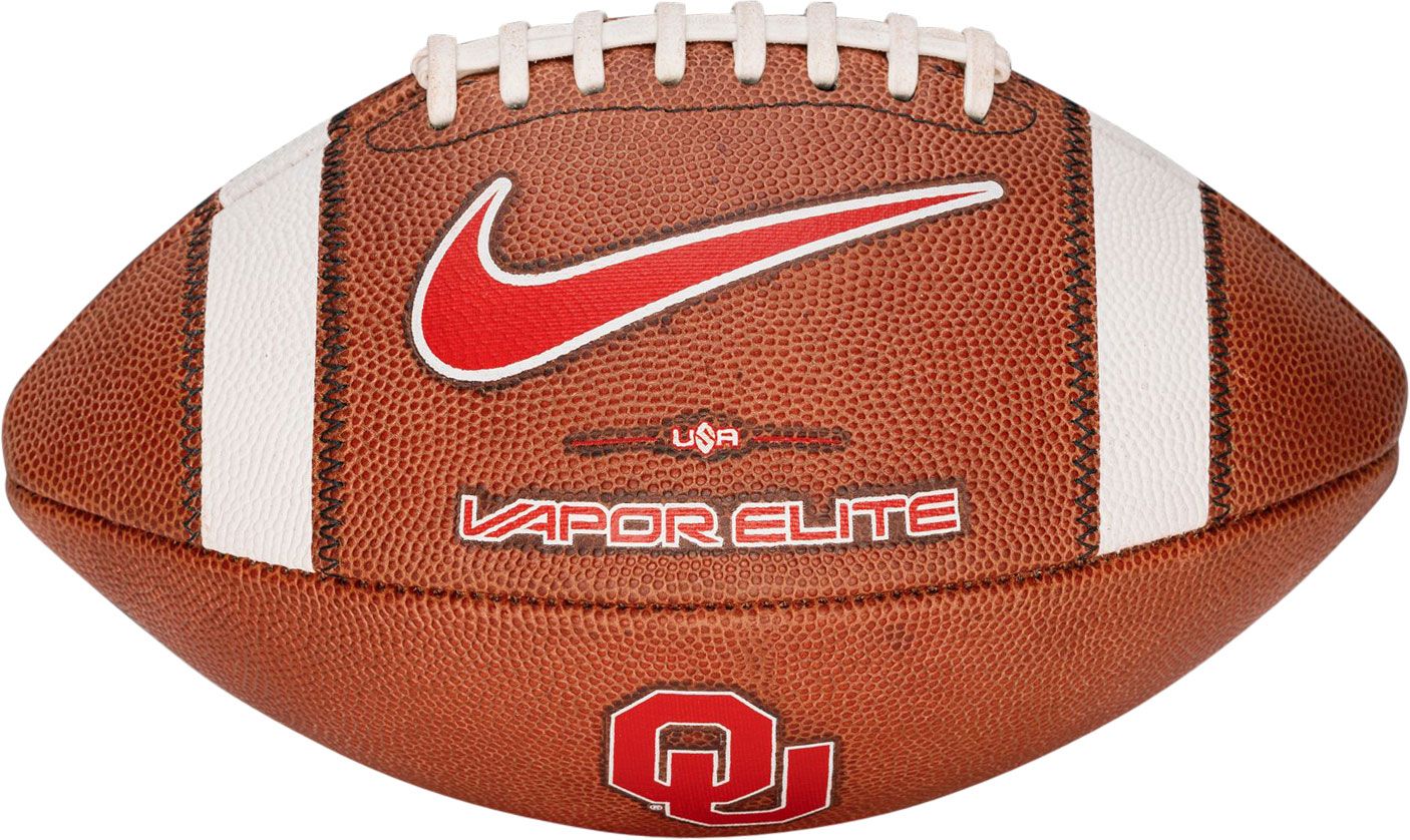 Nike Oklahoma Sooners Regulation Size Leather Football