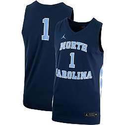 Jordan Women's North Carolina Tar Heels #1 Carolina Blue Replica Basketball Jersey