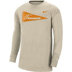 Nike Men's Tennessee Volunteers Tan Pennant College Pullover Crew Neck Sweatshirt